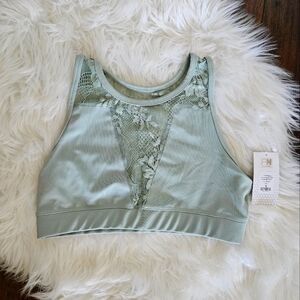 NWT Fashion Nova Sage Sports Bra SZ M